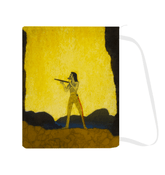 SurArt 105 Laundry Bag displayed in a modern laundry room setting.